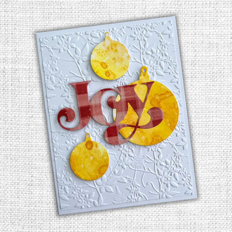 Leafy Garden 3D Embossing Folder 31506-9