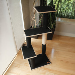 Noba Modern Plywood 3-Level Cat Tree-2