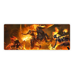 Cavalier of Flame Mouse Pad-2