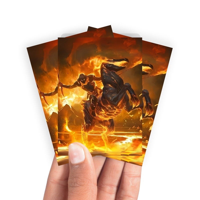 Cavalier of Flame Card Sleeves-3