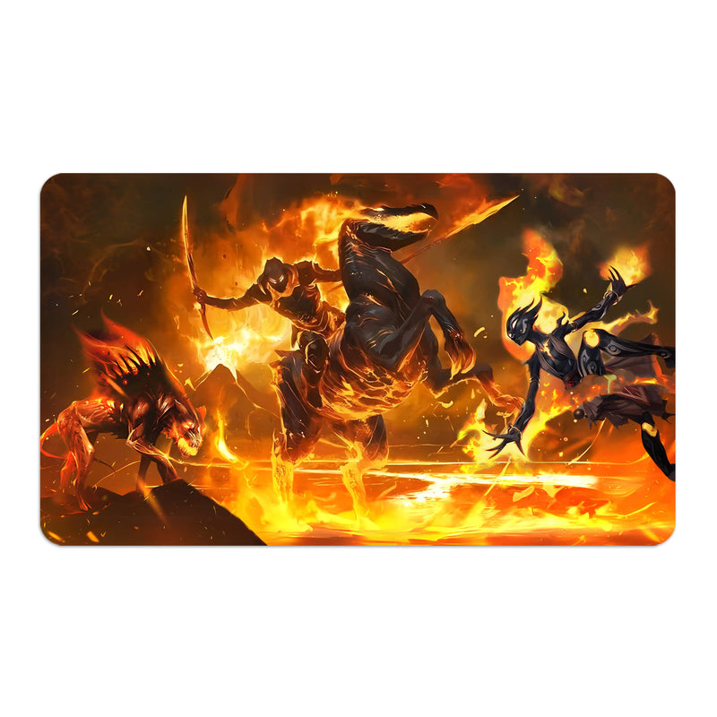 Cavalier of Flame Playmat-1