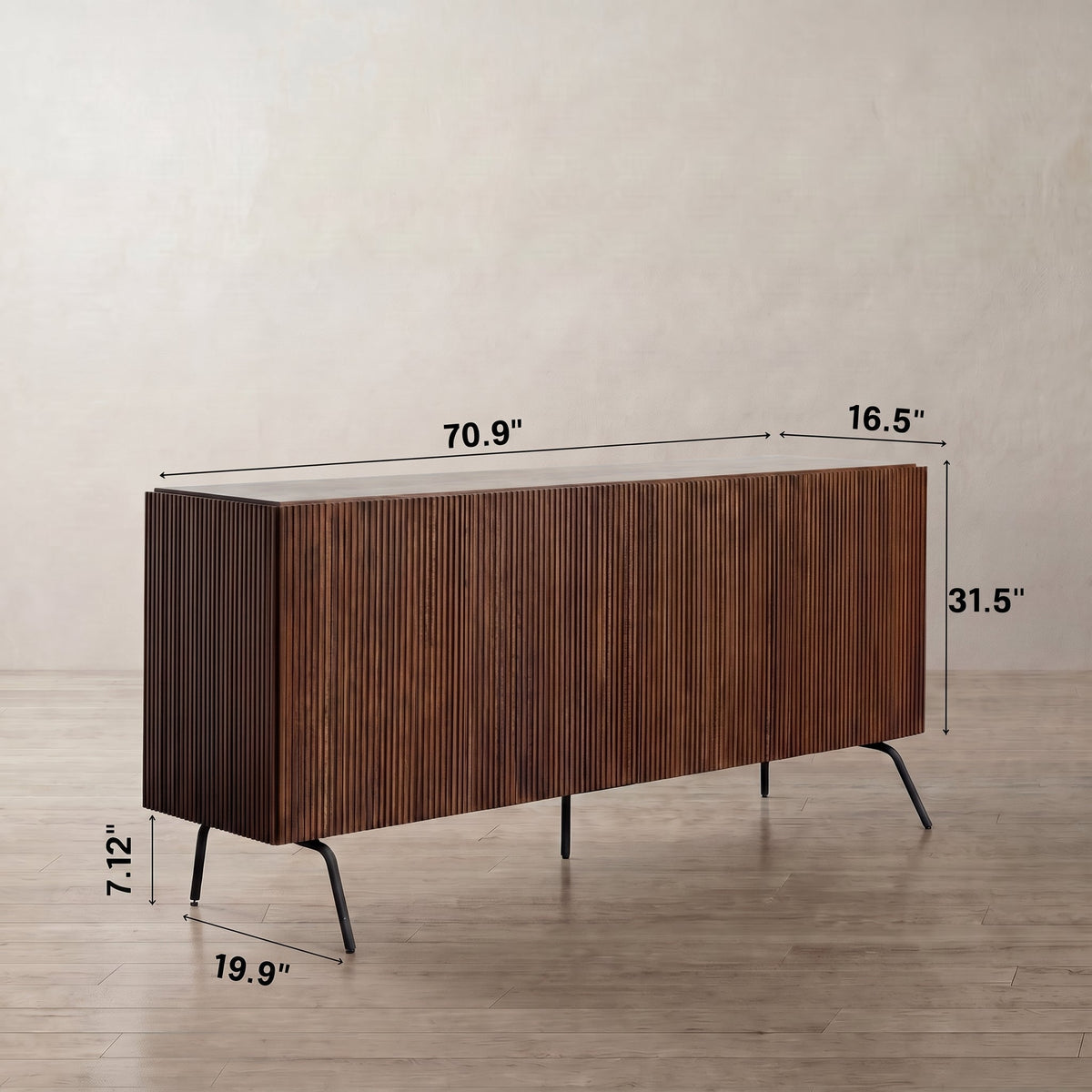 VEIL Sideboard  4 Doors-3