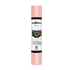 TeckWrap Glitter Adhesive Vinyl- Champane Pink | Durable & Easy-to-Cut | Perfect for Craft Projects!-1