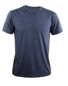 Unisex Eco Tee - Blank Apparel - Heather Charcoal-3