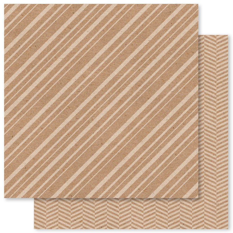 Charlie's Kraft Patterns D 12x12 Paper (12pc Bulk Pack) 33162-1