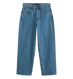 Vans 'Check-5' Baggy Jeans - Stonewashed Blue (Black Patch)-1