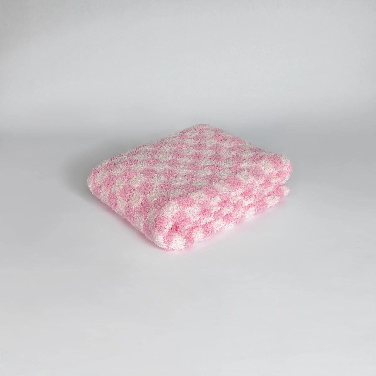 Cotton Candy Check Print Toddler Blanket-14