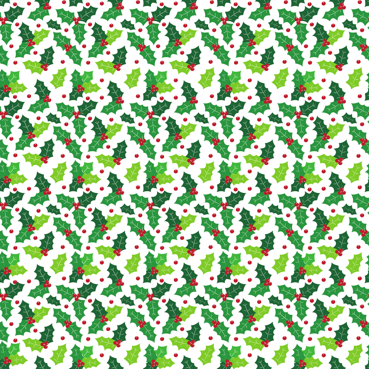 Craft HTV  Holly Berries - Christmas Pattern-1