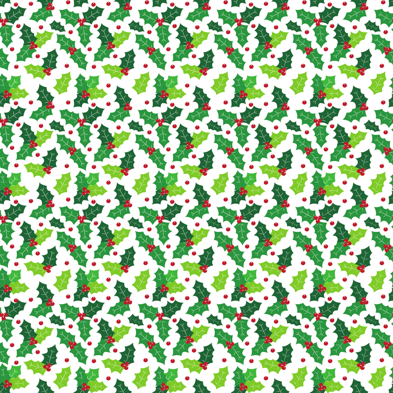 Craft HTV  Holly Berries - Christmas Pattern-1