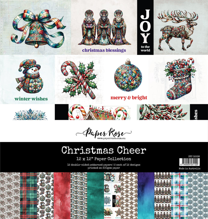 Christmas Cheer 12x12 Paper Collection 32538-1