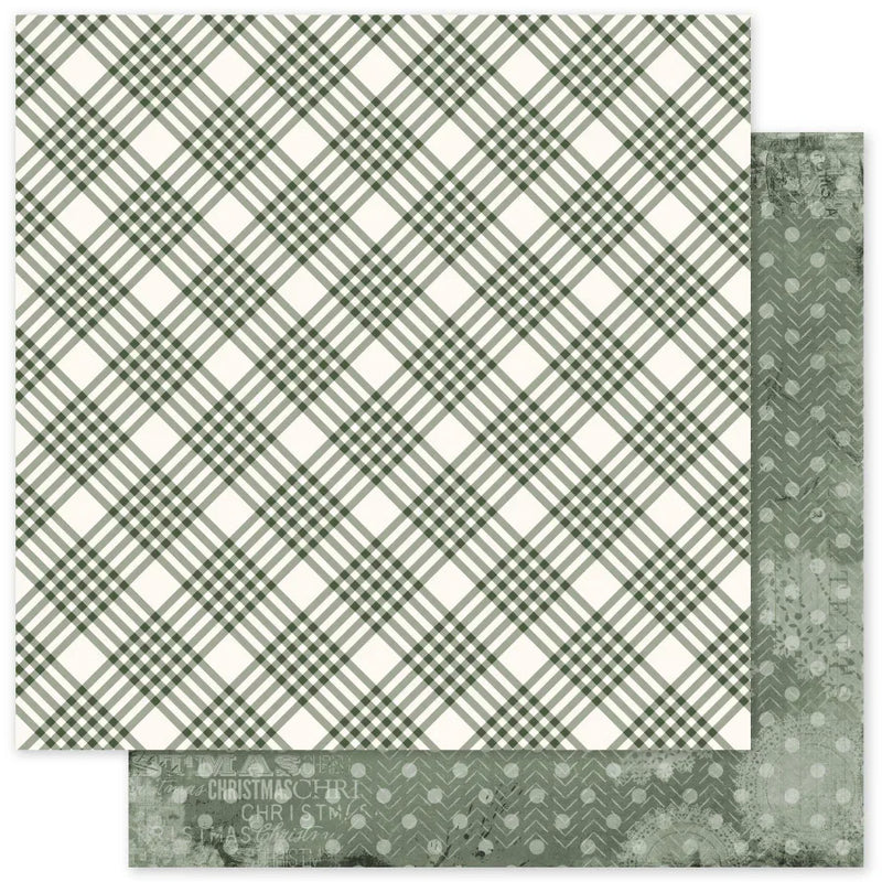 Collection de papiers "Bases de houx de Noël" 6x6 35139-7