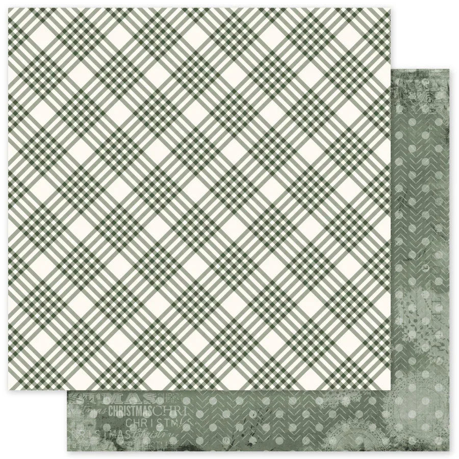 Collection de papiers "Bases de houx de Noël" 6x6 35139-7