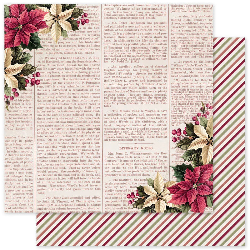 Colección de papeles Christmas Holly 6x6 35115-6