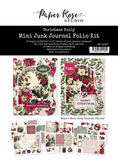 Christmas Holly Mini Folio Kit 35347-1