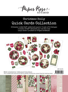 Collection de cartes rapides Houx de Noël 35172-1