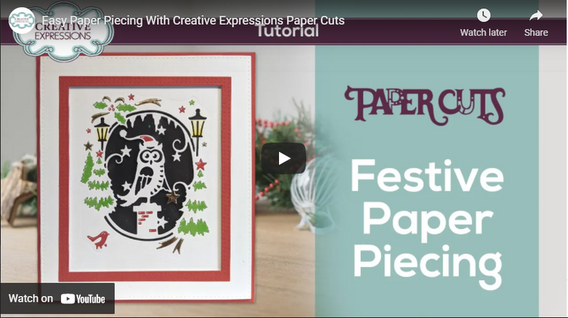 Creative Expressions Paper Cuts Scene Father Christmas Craft Die-4