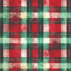 Creative Expressions Taylor Made Journals Christmas Plaid 8 in x 8 in Paper Pad-2