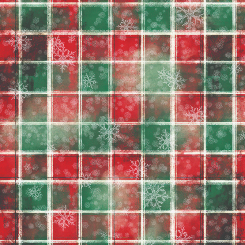 Creative Expressions Taylor Made Journals Christmas Plaid 8 in x 8 in Paper Pad-4