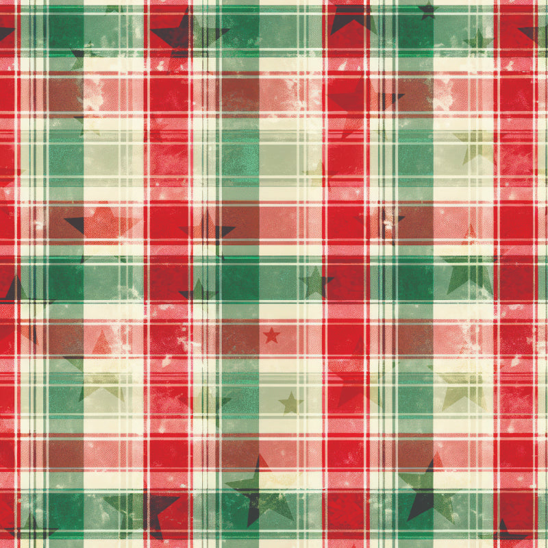 Creative Expressions Taylor Made Journals Christmas Plaid 8 in x 8 in Paper Pad-5