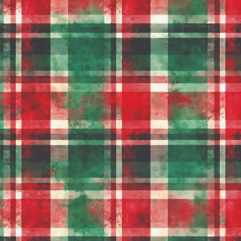 Creative Expressions Taylor Made Journals Christmas Plaid 8 in x 8 in Paper Pad-6