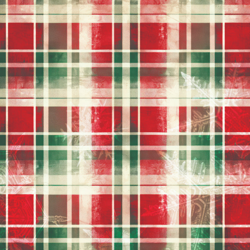 Creative Expressions Taylor Made Journals Christmas Plaid 8 in x 8 in Paper Pad-7