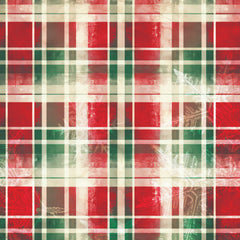 Creative Expressions Taylor Made Journals Christmas Plaid 8 in x 8 in Paper Pad-7