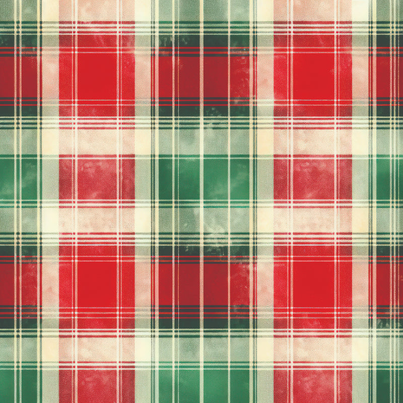 Creative Expressions Taylor Made Journals Christmas Plaid 8 in x 8 in Paper Pad-9