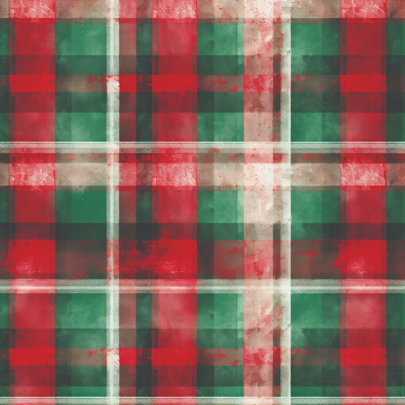 Creative Expressions Taylor Made Journals Christmas Plaid 8 in x 8 in Paper Pad-11