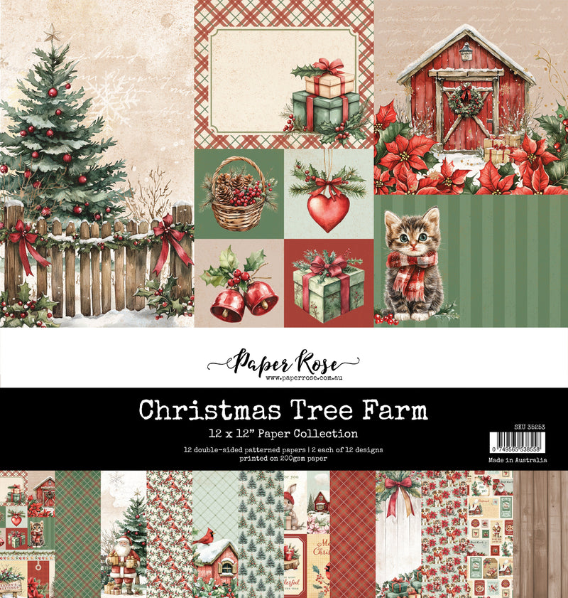 Christmas Tree Farm 12x 12 Paper Collection 35253-1