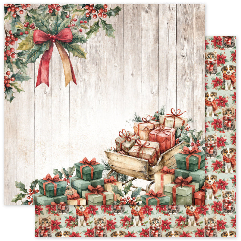 Christmas Tree Farm C 12x12 Paper (12pc Bulk Pack) 35262-1
