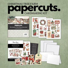Christmas Tree Farm Papercuts Cardmaking Kit 35439-1