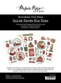 Christmas Tree Farm Quick Card Die Cuts 35247-1
