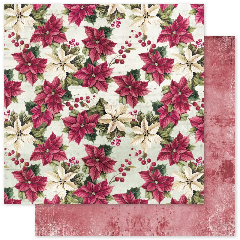 Collection de papiers "Bases de houx de Noël" 6x6 35139-2