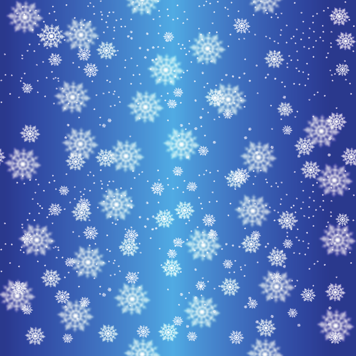 Craft HTV Snow Crystal Blue Snowflakes - Christmas Pattern 2-1