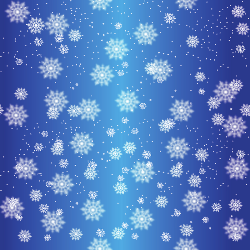 Craft HTV Snow Crystal Blue Snowflakes - Christmas Pattern 2-1
