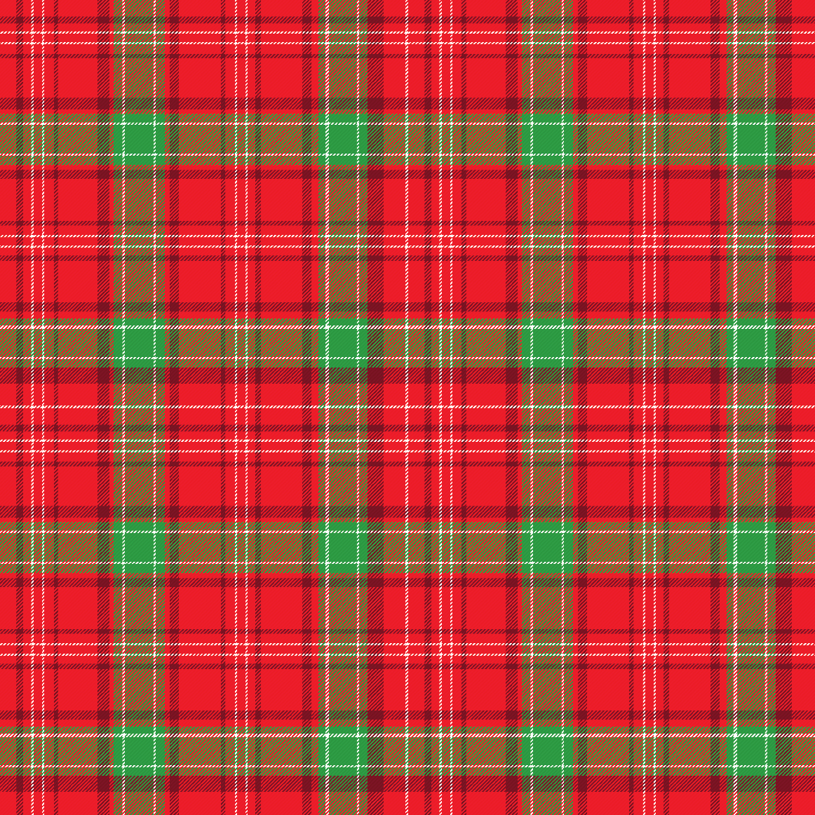 Craft HTV Christmas Plaid Pattern 1-1
