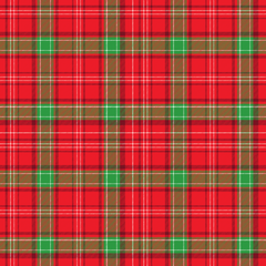 Craft HTV Christmas Plaid Pattern 1-1
