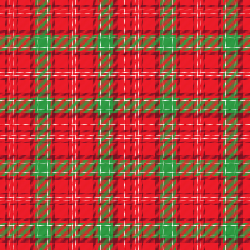 Craft HTV Christmas Plaid Pattern 1-1