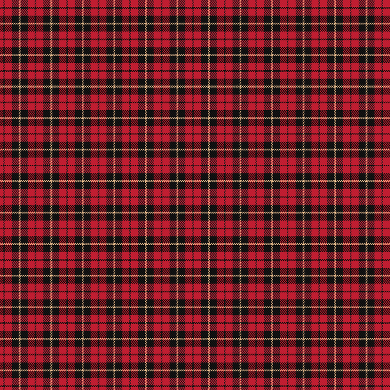 Christmas Plaid Adhesive Vinyl Pattern 2-1