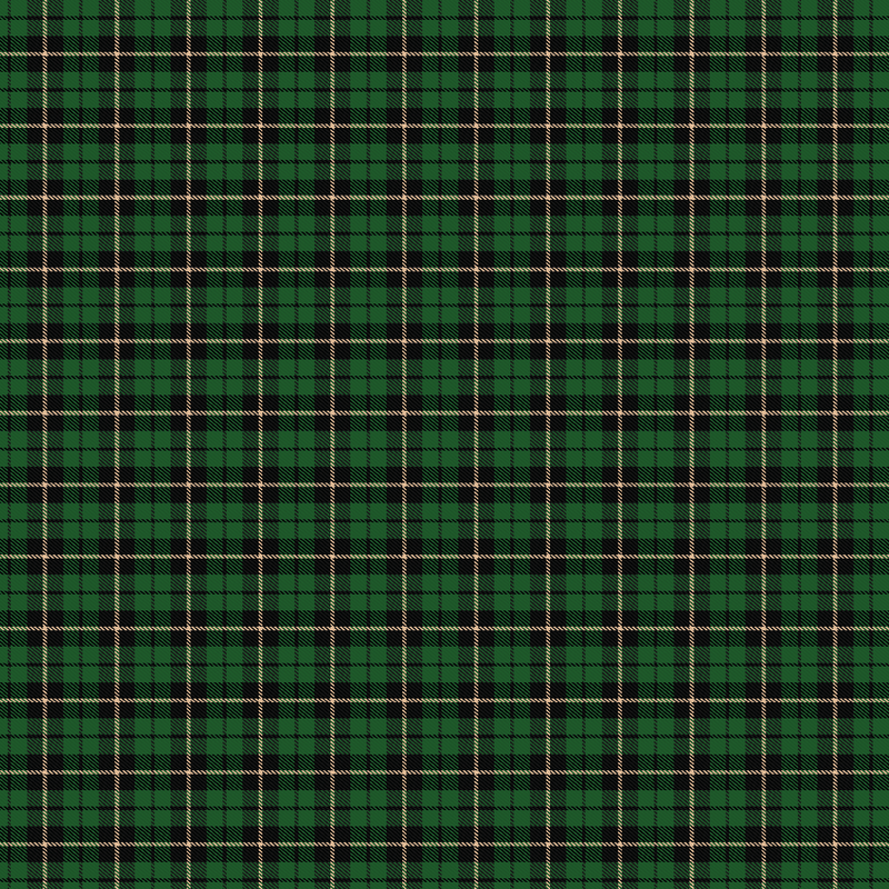 Christmas Plaid Green Adhesive Vinyl Pattern-1