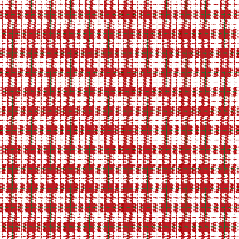 Christmas Plaid Adhesive Vinyl Pattern 4-1