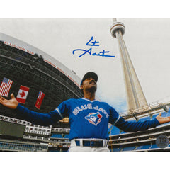 Cito Gaston Autographed Toronto Blue Jays Skydome 8x10 Photo-1