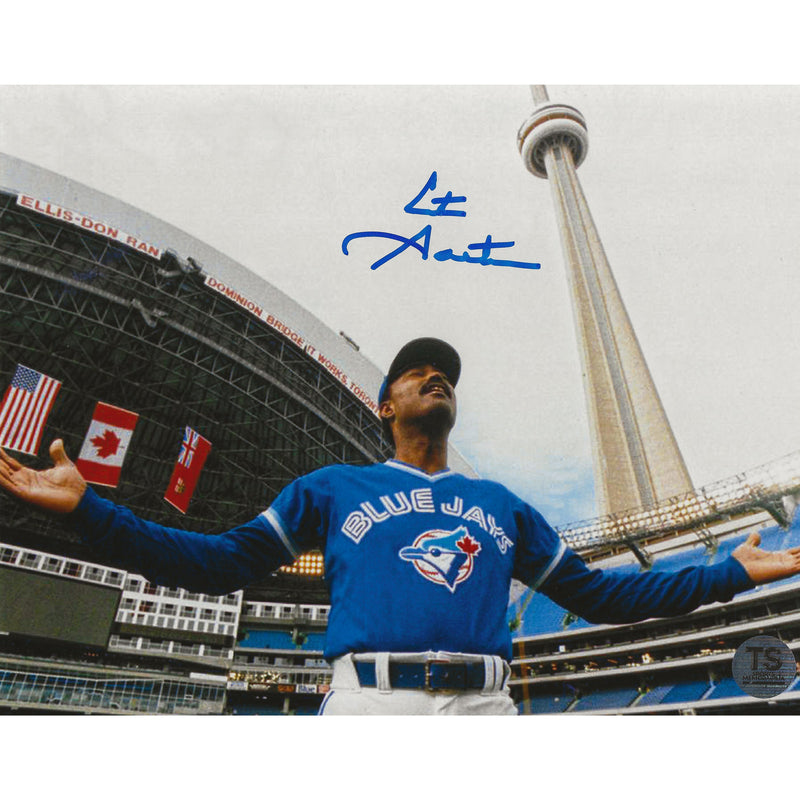 Cito Gaston Autographed Toronto Blue Jays Skydome 8x10 Photo-1