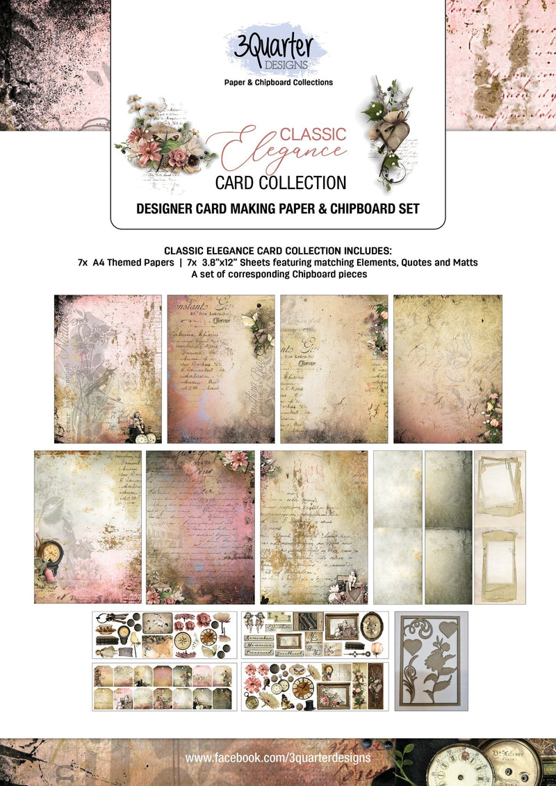3Quarter Designs Classic Elegance Card Collection-1