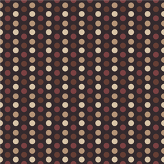 Coffee Polka Dots Adhesive Vinyl-1