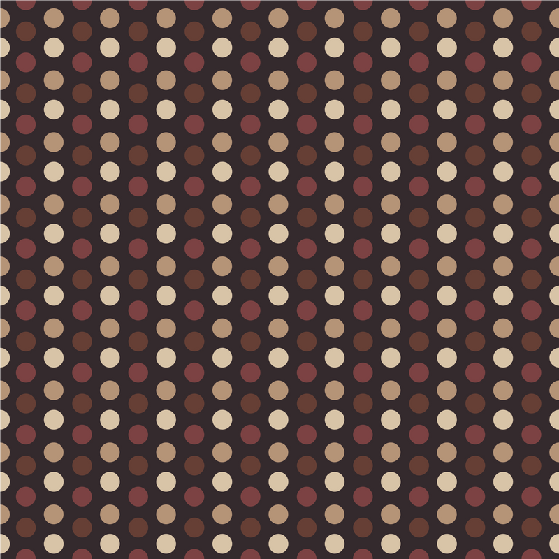 Craft HTV Coffee Polka Dots Pattern-1