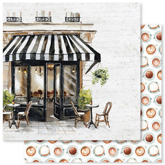 Coffee In Paris C 12x12 Paper (12pc Bulk Pack) 32313-1