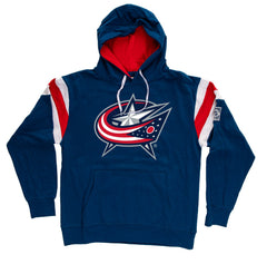 Columbus Blue Jackets Varsity Retro Style Hoodie-1