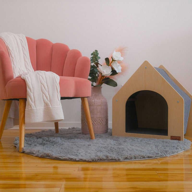 The Noba Cottage Scratchable Cat House-1