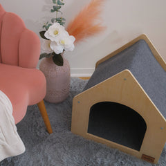 The Noba Cottage Scratchable Cat House-4